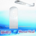 Bathroom waterfall and overhead shower head